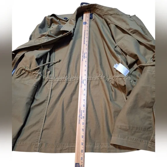 Banana Republic Women's Size XL Olive Green Feild Jacket. - Picture 4 of 9